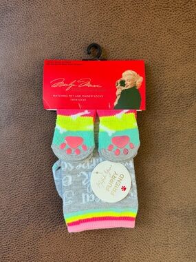 Marilyn Monroe Matching Pet and Owner Socks